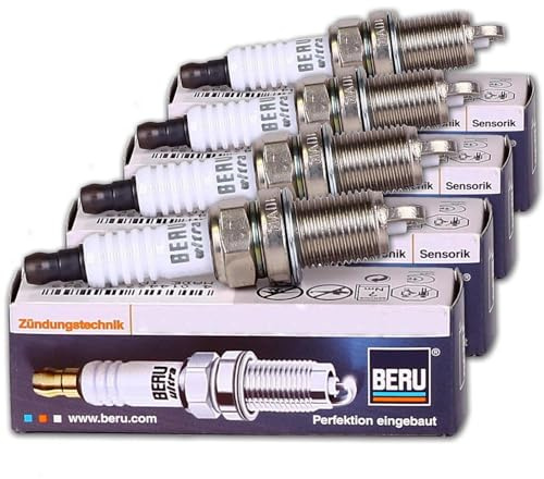 4 Beru Ultra Zündkerze | Z100 / 14-F8DU4 für E-Klasse Slk Sprinter C-Klasse Clio