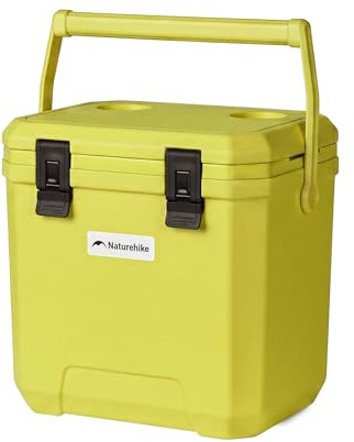 Naturehike Nevera portátil de 17 litros/24 litros/36 litros, caja térmica de poliuretano de alta calidad, 48 horas de capacidad de refrigeración, bolsa nevera para camping, picnic, festivales y coche