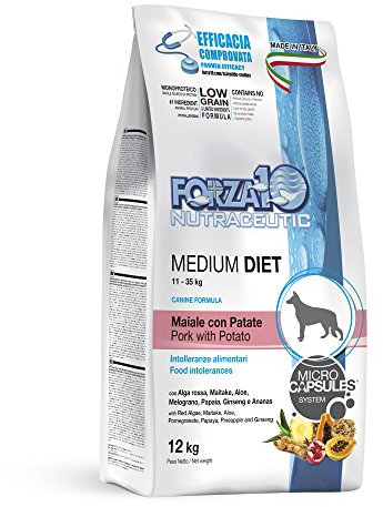 Forza 10 Medium Diet Adult Schwein und Kartoffeln – 1,5 kg – 1,5 kg