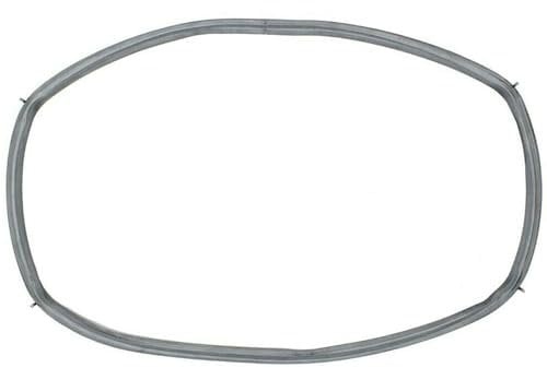 SPARES2GO Top Rubber Door Seal & Corner Clips compatible with Neff Oven Cooker