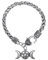 Pentagram-Armband, Dreifach-Mond, Amulett, Göttin, für Damen und Herren