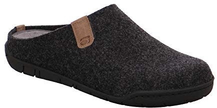 Rohde 6650 Mantua Schuhe Herren Pantoffeln Pantoletten Clogs Weite G, Größe:44 EU, Farbe:Grau
