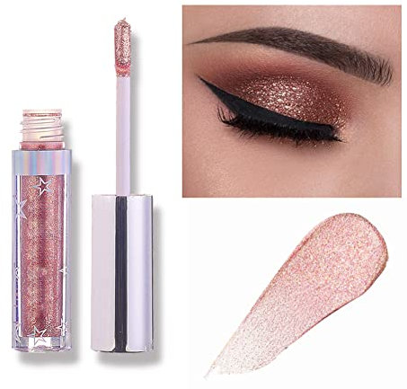 Eyeshadow Eyeshadow, ombretto liquido glitterato opaco per il trucco degli occhi impermeabili e glitter