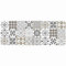 Douceur d'Intérieur, Tapis Rectangle (45 x 120 cm) Salou Naturel, Mousse Imprimée