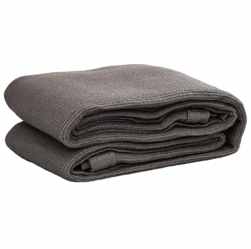 vidaXL Tent Carpet 250x600cm Anthracite HDPE - Breathable Groundsheet for Camping, Awning, Patio Mat