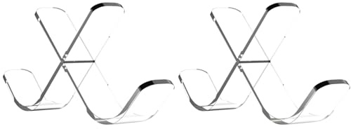 Janasiba 2X Eishockey-Vitrine, Acryl-Hockey-Puck-Halter, Ausstellungsständer für Sammlerpucks, Eishockey-Organizer, Dekoration