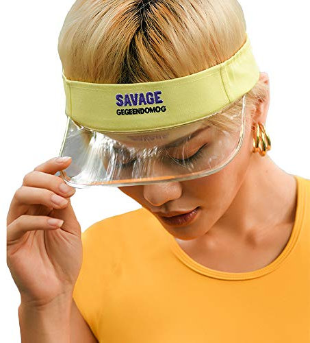 CLAPE Unisex Sun Visor Kappe Sommer Head Cap Sommerhut Sonnenhut mit Klettverschluss Visor Baseball Cap für Running,Tennis, Golf