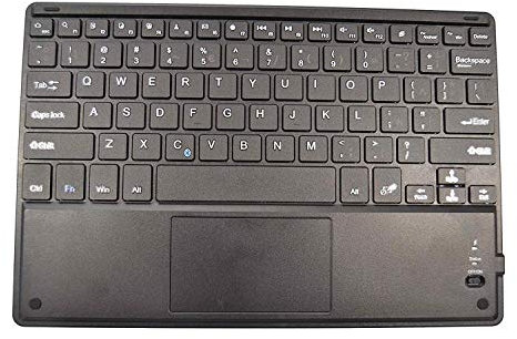 Theoutlettablet® Teclado Bluetooth (inalambrico) para Tablet Samsung Galaxy Tab S5e Wi Fi SM-T720 con Letra Ñ en español y Touchpad