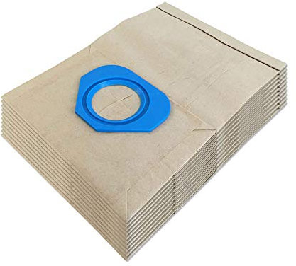 10 Bolsas de aspiradora para Nilfisk GM 80 P, GM80P, GM 90, GM90, GM 90 Classic, GP 80, GP80, GP 81, GP81