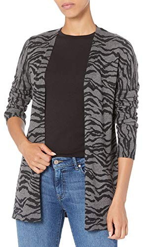 Amazon Essentials Donna Cardigan Leggero Aperto sul Davanti (Disponibile in Taglie Forti)