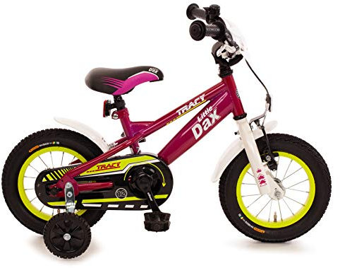 Little Dax Tracy 12,5 Zoll Mädchenrad mit Rücktrittbremse Bordeaux