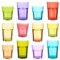Rink Drink Farbige Wassergläser - 305ml - 6 Farben - Pack Von 12