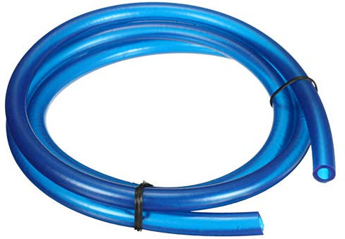 ihreesy Tubo de Manguera de Línea de Combustible de 1 Metro de Longitud, 5 mm ID 8 mm OD Universal de la Motocicleta Línea de Combustible de Gas Línea de Combustible de Goma Tubo de Gasolina,Azul