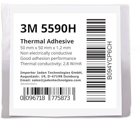 MMM 3M 5590H 2,8W/mK Wärmeleitpad (50 x 50 x 1,2 mm)