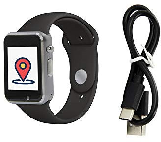 WayPonDEV T-Watch 2020 V2 ESP32-basierte programmierbare Uhr mit Arduino, ESP-IDF oder MicroPython (Silber)