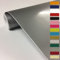 vgoltd Furniture Stickers Gloss Self Adhesive Vinyl Wrap Sticky Contact Paper Roll for Kitchen Countertop Cupboard Cabinets Wardrobe & Tabletops (Silver, 30W x 200L cm)