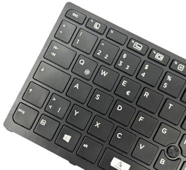 T-ProTek DEUTSCHE - Tastatur Keyboard mit Beleuchtung, Rahmen kompatibel für HP ZBook 15u G3