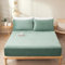 Sedefen Warme Spannbettlaken 180x200cm Hellgrün Grün Winter Flannell Bettlaken Plüsch Flauschige Cashmere Touch Boxspringbett Spannbetttuch für 25 bis 30cm Matraze