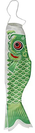 Kisangel Japanese Koinobori Carp Windsock Flag Outdoor Decoration for Garden and Festival Events Japanese Windsock for Home