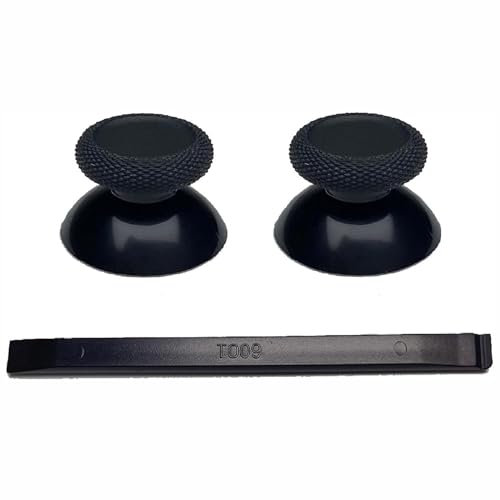 BODYA 2Pcs Joystick Caps for Meta Oculus Quest 2 Controller Analog Thumbsticks Mushroom Caps Black