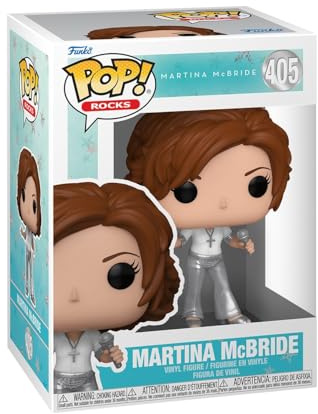 Funko POP! Rocks: Martina McBride | Offizielles Musik Merch - Vinyl Sammelfigur als Regal Deko - Geschenkidee zum Geburtstag für Fans und Sammler