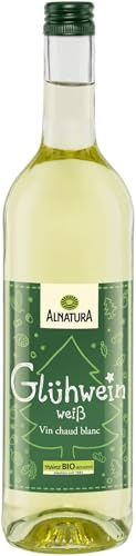 Alnatura Bio-Glühwein weiß 6 x 0,75 l | vegan, aus biologischer Landwirtschaft | Weißwein mit traditionellen Gewürzen | aromatisch, vollmundig, lecker | 100% Bio