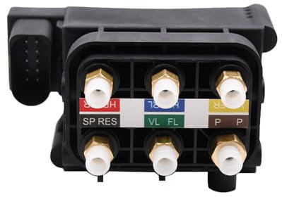 YUCKMZ Luftfederung Kompressor Ventilblock Kompatibel mit C218 X218 X164 X166 W166 C292 M-Klasse S-Klasse A2123200358