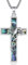 CELESTIA Kreuz Kette Damen Taube und Kreuz Anhänger Silber 925 Kreuzkette mit Perlmutt, Liebe Glaube Hoffnung Schmuck Konfirmation Kommunion Ostern Geschenke Frauen