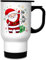 Christmas Travel Mug | Festive Thermal Stanley Mug for Hot Drinks, Tea, or Coffee | Xmas Santa, Ho Ho Patterns | Reusable & Insulated Ideal Christmas Gifts for Men, Women & Kids (14oz)