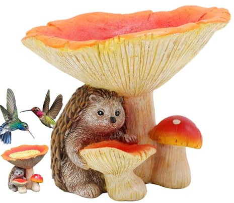 Pilz Vogelfutter, Außengarten Vogelhäuschen Outdoor Feeder Outdoor Feeder Gartentyp Vogelfutterbetriebe für Gartenstatuen Bird Feeder |