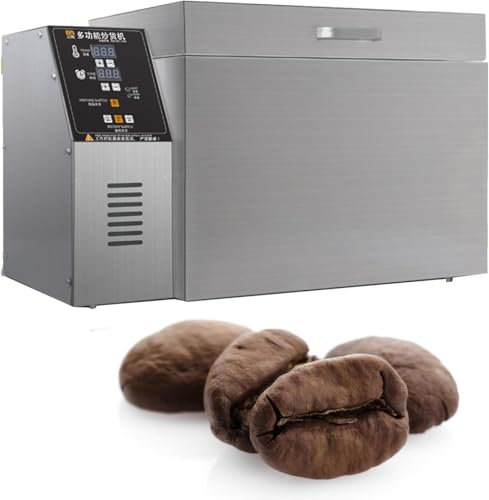 XINRISHENG 4000g, Electric Heating Roasting Machine,Coffee Bean Roaster,Commercial Coffee Roaster Machine,Adjustable Temperature And Even Baking