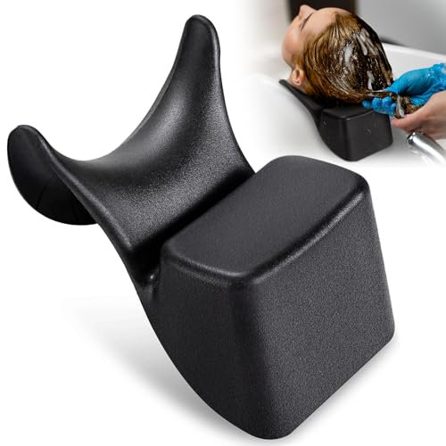 Noverlife Appui-tête pour bac à shampoing, Coussin en Caoutchouc Confortable pour Salon de Coiffure, Appui-tête Professionnel pour Lavage de Cheveux, pour Salon de beauté, Salon de Coiffure, Spa