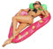 Float Aus Le Lounger Pool - Raft Sunwberry Suntan, Fun Beach | Aufblasbares Wasser-Hammock Zum Bräunen Und Entspannend Und Tragbar Schwimmend Für Erwachsene Im Pool Oder Urlaub Am