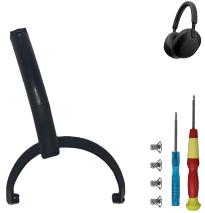 Adhiper Swivel Hinge Repair Kit for Sony WH-1000XM5 Headphone,Black-Left | Durable Replacement Headband Hanger Bracket Parts Accessories,As Same As The OEM,for Professionals/People Who Like Challenges