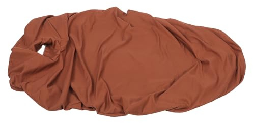 PENIKOKO Elastischer Waschbarer Massagebettbezug aus Polyester für Kosmetiksalons und Spas Kreative Braune Auflage für Massageliegen und Behandlungstische