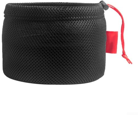 Pochette de rangement extérieure en maille pour le camping pour protéger votre vaisselle et vos pots pendant le voyage (26 x 18 cm)