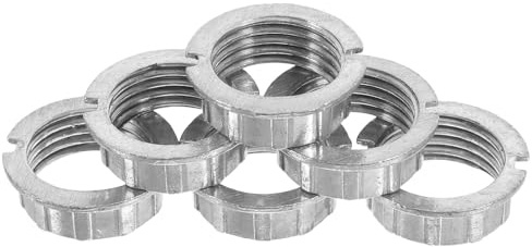 Zerodeko Extérieur Diffusion Facile Lumière Argenté de Installation en Anneau Douille G9 Alliage Zinc pour Lampes de Table et Usage Domestique
