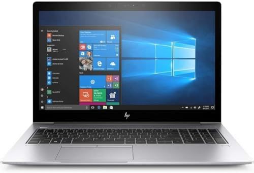 HP EliteBook 850 G5 Business Laptop, 15.6 Inch FHD Notebook, Intel Core i7-8650, 16 GB RAM, 256 GB SSD, US QWERTY Keyboard, Windows 11 Pro (Generalüberholt)