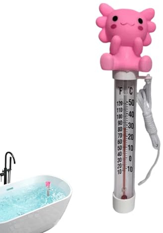 Poolthermometer Leicht ablesbares Badespielzeug mit Schnur