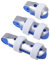 Finger Schiene Splints: 3 Packungen Finger Ruhigstell-Schiene mit Weichem Schaumstoff für Finger Frakturen Wunden
