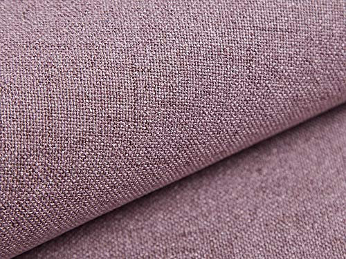 Tissu d'ameublement tissé Aura - 10 m - Tissu d'ameublement tissé Velours - Les Tissus - Rosé - 21