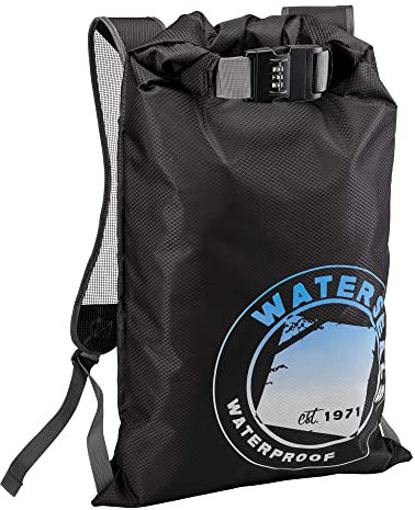 Lewis N. Clark Wasserdichter Rucksack, Ripstop-Material & Anti-Diebstahl-Kombinationsschloss zum Schutz von Wertsachen beim Camping, Unisex