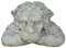 Steinfiguren Horn Löwenkopf als Mauerwächter