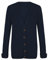 Purple Hanger Women's Long Sleeve Cable Knit Chunky Cardigan (Navy, 20-22)