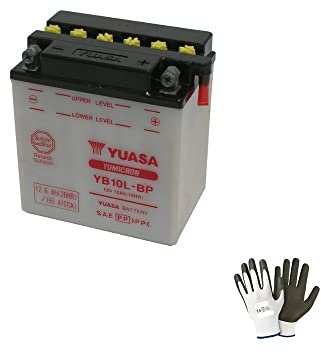 Compatible avec Piaggio Vespa GTV (M45102) 250 2006-2011 Batterie YUASA YB10L-BP 12V / 12AH Batteries DÉJÀ PRÊTES À DÉMARRER Moteur SPÉCIFIQUE Scooter Moto
