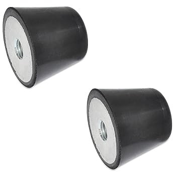 Ganter Normelemente GN 253-32-M8-55 Anschlagpuffer mit Innengewinde |, d1: 32mm Gewinde: M8