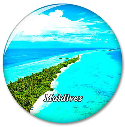 Malediven Kühlschrankmagnet Dekorativer Magnet Aufkleber Reise Souvenir Sammlung Tourist City Geschenk Whiteboard Küche
