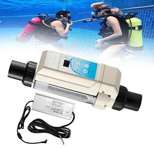 LMYYDES Schwimmbad Salz Chlor Maschine 8/16/12/20g/h SPA Pool Salz Chlor Maschine Generator System Salz Chlorinator Maschinen für alle Wasserarten,16g/h
