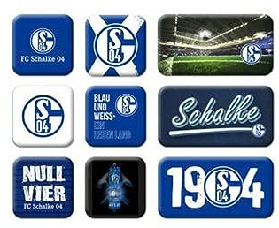 FC Schalke 04 Magnet 9er -Set - STK