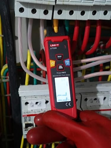 UNI-T Uni-trend Multimeter clamp meter UT256A UT256B Ture RMS Digital Clamp Fork Meter Multimeter AC/DC Voltage Current Resistance Capacitance NCV Test Backlight(UT256)